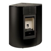 Ferlux - bricosol estufa de pellets modelo lara 8 negro de