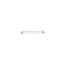 Bridas de metal con 2 hebillas de 100 x 100 mm Outifrance