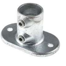 Bride de base Rs Pro en Fonte, Type 132, Tube Diam. 48mm ( Prix pour 1 )