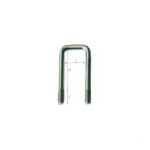 Bride pour Tube Haut 40x80 avec Écrou Nylstop - M10/25