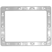Weltico – Bride de skimmer piscine – Dimensions 242x190 mm, Épaisseur 20 mm, Coloris blanc