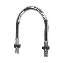 Chaubeyre - Bride étrier en acier zingué d 8mm 33x42mm - 8210007