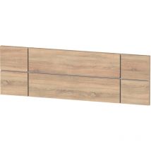 Briebe - Natura Tête de Lit 160 cm Style Nordique, Têtes de lit Originales en Bois, Décorative Bois