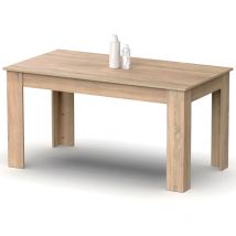 Briebe - Opal Table à Manger en Bois, Salon ou Cuisine pour 4 - 6 Personnes 77x140x80 cm Bois