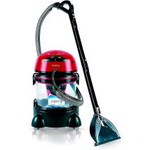 Briebe - Vira Aspirateur Laveur pour Tapisserie de Voiture, Nettoyant pour Taches d'Animaux 2400W Noir/Rouge