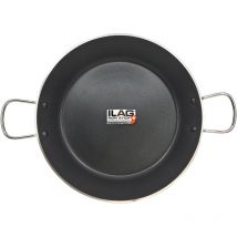 Briebe - Zafrán Poêle à Paella à Induction, 30cm, 4 Portions, Antiadhésive sans pfoa, Aluminium Noir