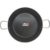 Briebe - Zafrán Poêle à Paella à Induction, 38cm, 8 Portions, Antiadhésive sans pfoa, Aluminium Noir