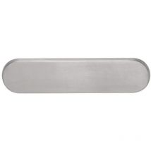 Intersteel - Briefeinwurf Edelstahl Edelstahl oval 80 mm 340 mm