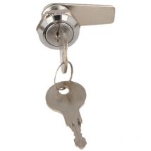 Ms Beschläge - Briefkastenschloß Möbelschloss Schrankschloss Schloss Hebelschloss vernickelt