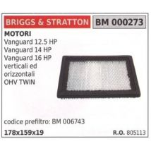 Briggs&stratton Luftfilter Für Rasenmäher Vanguard 12.5hp