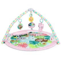 Bright Starts - Faltbare Spielmatte Pop 'n Wiggle Rosy Rainforest