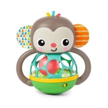 Jouet musical Oball, lumineux, flexible et durable, Singe - Bright Starts