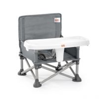 Rehausseur compact pliable - Pop 'n Sit, Tablette amovible, Ultra compact, Sac de transport inclus - Bright Starts