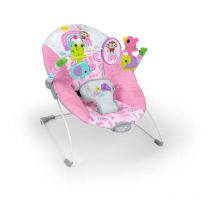 Transat pink paradise, vibrations apaisantes, jouets interactifs, des la naissance - Bright Starts