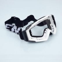 Brillenschutzmaske Cross Noend 7.2 Cracked Series Weiß Für