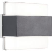 Archie led Außenwandleuchte anthrazit, Metall/Kunststoff, 1x 7 w led integriert, (Lichtstrom: 680lm, Lichtfarbe: 4000K) - Brilliant