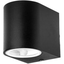 Support d'applique led GU10 (Max 35W) Couleur Noir IP44 Round Wall Light Holder