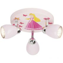 Brilliant - Lampe Princess led Spotrondell 3flg ros3x LED-PAR51, GU10, 3W LED-Reflektorlampen inklusive, (250lm, 3000K) Köpfe schwenkbar