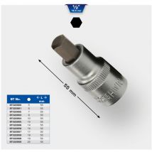 1/2' Innensechskant Bit-Stecknuss, 55 mm lang, 14 mm