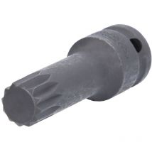 Brilliant Tools – 1/2" Kraft-Bit-Stecknuss XZN M18 – Chrom-Molybdän-Stahl – 78 mm – 150 g