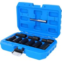 Brilliant Tools - 1/2' Serie Di Bussole Profilo Conico-elicoidale,10 Pz, 10 - 19 Mm