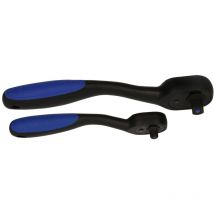 Brilliant Tools - Umschaltknarren-satz, 2-tlg, 1/4', 1/2'