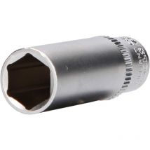BRILLIANT TOOLS BT020958 Bussola esagonale 1/4", versione lunga, 12 mm [Powered by KS TOOLS]