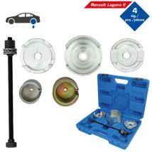 BT672100 renault. jeu d'outils de déroulement silencieux 4 pièces, bleu/noir - Brilliant Tools