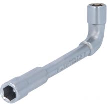 Brilliant Tools - Doppel-steckschlüssel, Gekröpft, 9 Mm