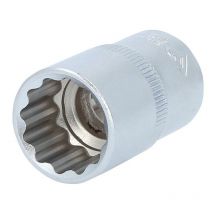 Douille 12 pans 1/2', 17 mm