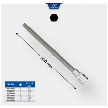Douille six pans creux 1/2', longueur 200 mm, 7 mm