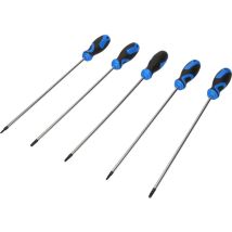 Brilliant Tools - BT511005 jeu de tournevis torx, 5 pcs [powered by ks tools]