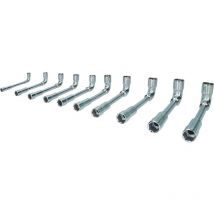 Juego de llaves de tubo, 10 pzs