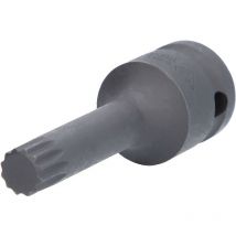 Llave de vaso de impacto con punta 1/2' xzn M12