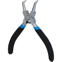Brilliant Tools - Pinza Per Anelli Seeger Per Anelli Di Fissaggio Interni, Piegata, 125 Mm