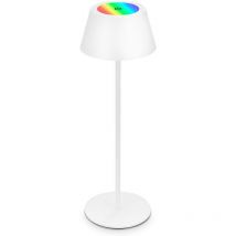 Lampada led Touch Brilo ner rgb 38cm Bianco