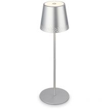 Lampada led Touch Brilo ner 3000K 38cm Cromo