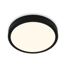 Brilo - led Deckenlampe Aufbauleuchte Werkstattlicht 4000K 16W Ø28cm schwarz ner