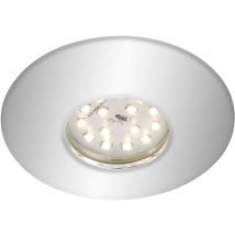 Lampe led encastrée Briloner leuchten attach one, 5 w, 400 lm, IP65, chrome, plastique, ø 9,3 cm