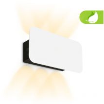 Briloner - Meluna Applique murale sans alimentation électrique, tactile, batterie et source lumineuse interchangeables, à intensité variable, Up-&