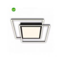 Plafoniera Frame Center Brilo ner 51,5x51,5cm Nero 3000K 50W