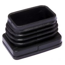 B75845 n – Innesto Interno Rettangolare, 15 x 25 mm, colore: nero - Brinox