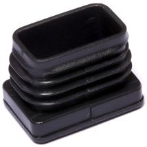 B75865 n – Innesto Interno Rettangolare, 20 x 30 mm, colore: nero - Brinox