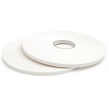 Cinta adhesiva doble cara 12mm x 100m – Alta seguridad para perchas, plástico, metal – Brinox