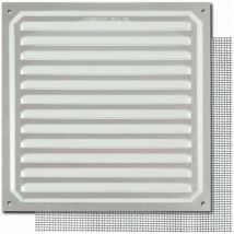 Brinox – Griglia con zanzariera, argento, B73040A