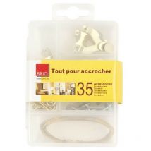 Boîte 35 accessoires d'accroche - Brio