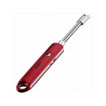Briquet à arc long rechargeable, coude pivotant à 360° flexible avec interrupteur de sécurité à affichage de la batterie led, adapté pour tuyau
