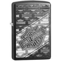 Briquet Zippo Harley Davidson Grey Dusk