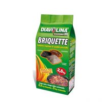 Briqueta de carbón Diavolina 15504 2,5 kg