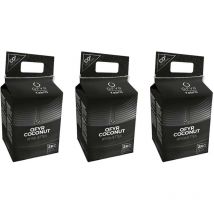 Ofyr - Briquettes de noix de coco pour plancha Tabl'O (Lot de 3)